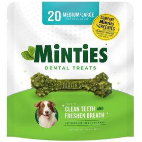 Sergeants Minties Dental Treats for Dogs Medium Large