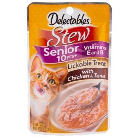 Hartz Delectables Stew Senior Lickable Cat Treats