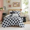 Checkered Comforter Set(Full/Queen)