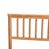 Queen Size Elegant Style Wooden Platform Bed Frame With Headboard,No Need Box Spring,Easy Assembly