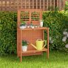 Foldable outdoor garden potted plant platform