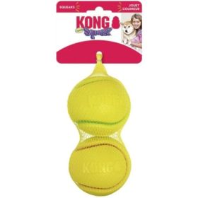 KONG Squeezz Tennis Ball Assorted Colors (Option: Large)