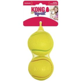 KONG Squeezz Tennis Ball Assorted Colors (Option: Medium 2)