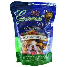 Loving Pets Gourmet Wraps (Option: Apple & Chicken)