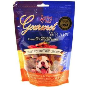 Loving Pets Gourmet Wraps (Option: Sweet Potato & Chicken)