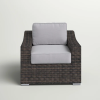 Living Source International Fully Assembled Patio Chair with Cushions