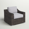 Living Source International Fully Assembled Patio Chair with Cushions