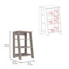 St. Clair Linen Cabinet, Two Interior Shelves, Two Open Shelves, Single Door