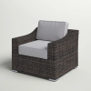 Living Source International Fully Assembled Patio Chair with Cushions