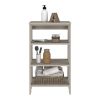 St. Clair Linen Cabinet, Two Interior Shelves, Two Open Shelves, Single Door